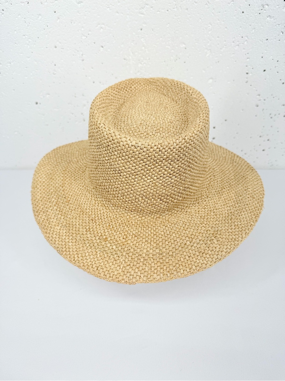 Lack of Color Size Small 55cm Inca 100% Raffa Straw Wide Brim Rancher Hat